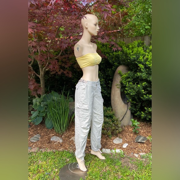 Vintage Cargo Pants with Adjustable Waist - Picture 9 of 16